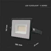 Imagine Reflector LED SMD 30W 4000K IP65 - Negru 215953