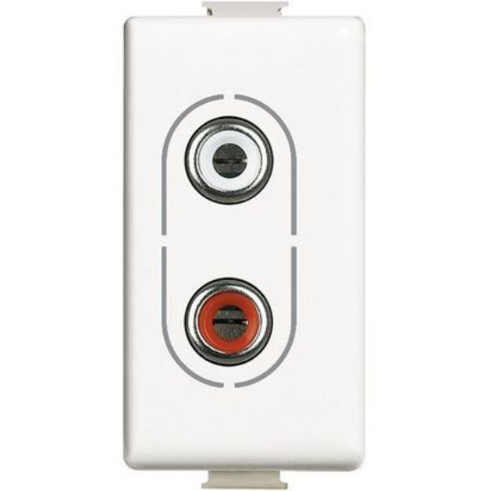 Imagine Priză audio RCAx2 Matix AM4281