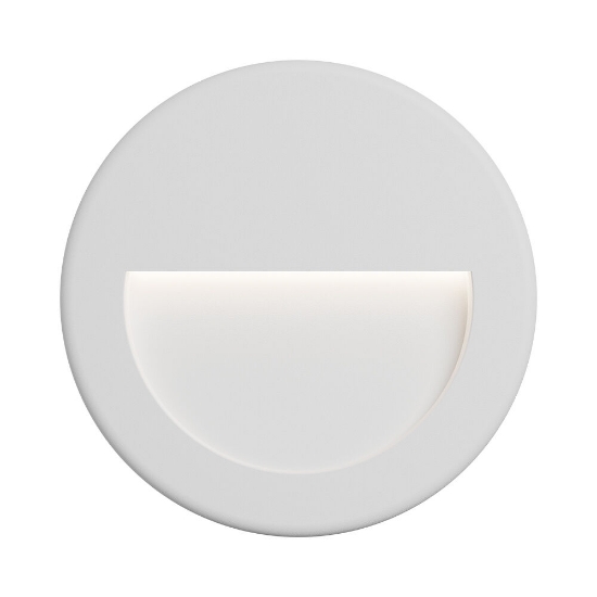 Imagine Aplica LED Vekta-B Rotundă Albă 3W 3000K IP65