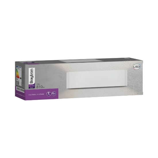 Imagine Corp LED pentru perete dreptunghiular 12W 3000K alb