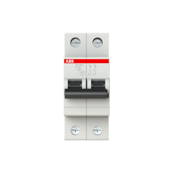 Imagine Siguranță automată ABB 2P 32A 4,5kA SH202L-C32