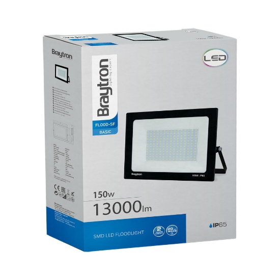 Imagine Proiector LED SF 150W SMD 13000LM 6500K IP65 Negru BR-BT60-39431