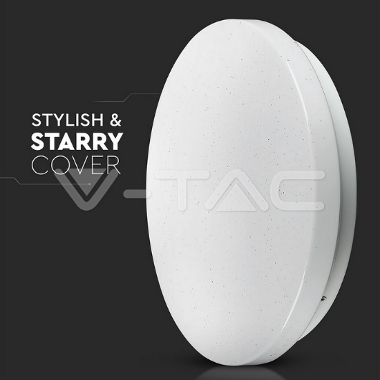 Imagine Plafonieră LED V-TAC 18W cu temperatură de culoare interschimbabilă 217604