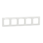 Imagine Ramă decorativă 5 posturi albă Sedna Design