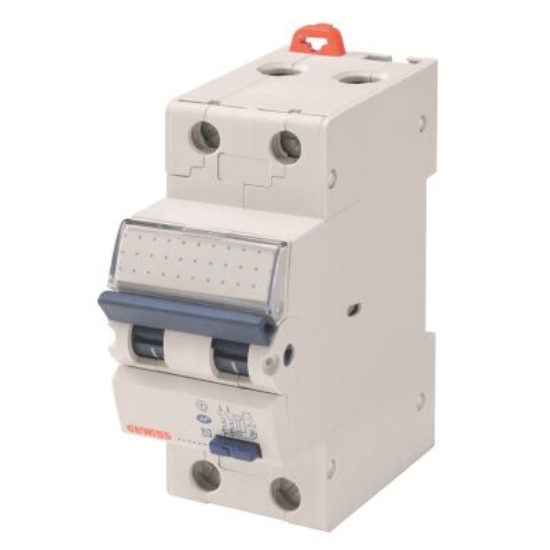 Imagine Siguranță automată modulară diferențială RCBO Gewiss GW94009, 1P+N, 25A, curba C