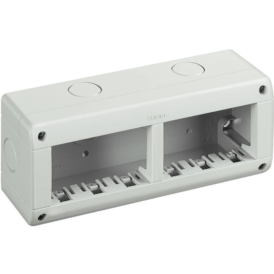 Imagine Doza aparentă modulară 6M gri IP40 25406