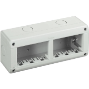 Imagine Doza aparentă modulară 6M gri IP40 25406