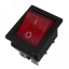 Imagine Intrerupator cu LED lat rosu 02-547