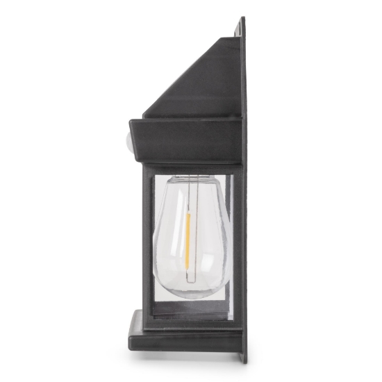 Imagine Lampă solară de perete/gard 1x LED WW filament Entac