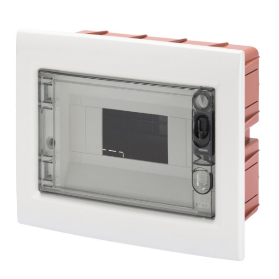 Imagine Tablou electric încastrat Gewiss 8 module IP40