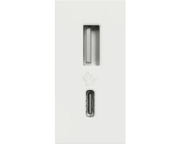 Imagine Priză USB 1M Tip A + C (15W) Unica Studio Alb NU301618