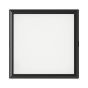 Imagine Plafonieră LED Pătrată 20W 2000lm 3in1 Negru IP40 BP04-72081