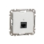 Imagine Priză RJ45 Cat5E UTP Alb Sedna Design