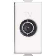Imagine Priză TV de trecere 14dB 1M albă AM5202P14
