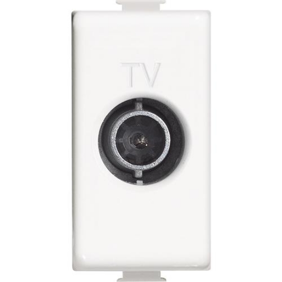 Imagine Priză TV de trecere 14dB 1M albă AM5202P14