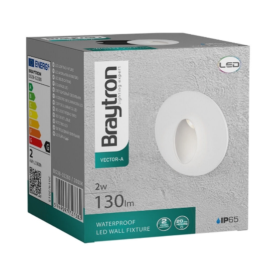 Imagine Corp LED încastrat 2W 130lm 3000K BR-BG38-02200
