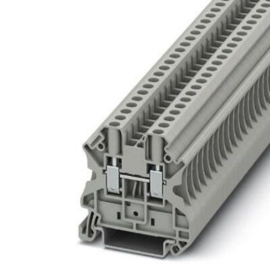 Imagine Borna de trecere UT 4 Phoenix Contact gri 4 mm²