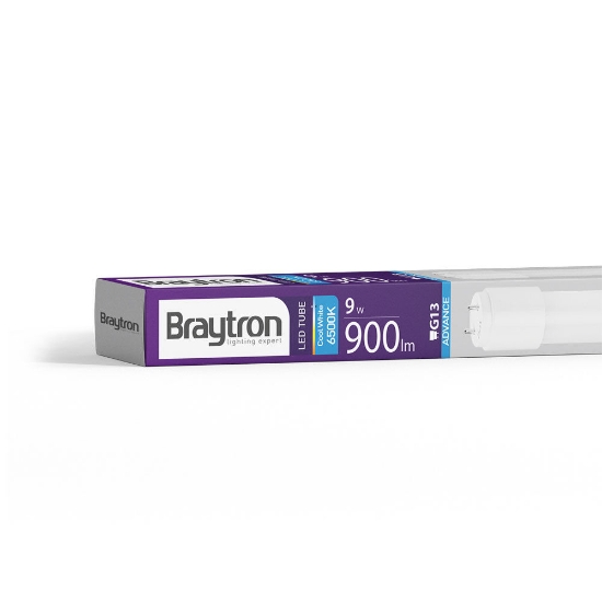 Imagine Tub LED 600mm 9W 900lm 6500K T8 Alb Braytron BR-BA52-00683