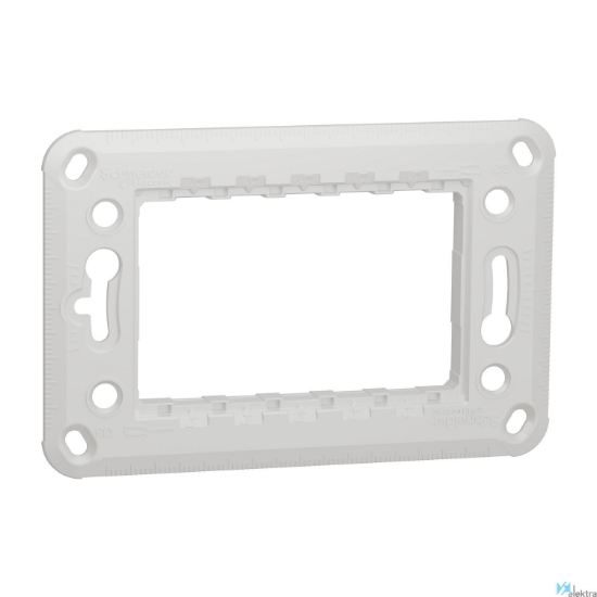 Imagine Suport fixare plastic 3 module Noua Unica NU7103P