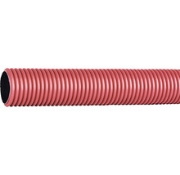 Imagine Tub flexibil riflat, TEHN-TR40, 40 mm, roșu (Copex)