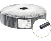Imagine Tub flexibil gofrat tip Copex Ø20 mm, 750N, cu fir de tragere, rezistent UV, HF, rola 50 m, Extro 12102020