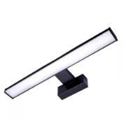 Imagine Aplica baie LED Leylek Neagră 12W, 4200K, IP44, Horoz
