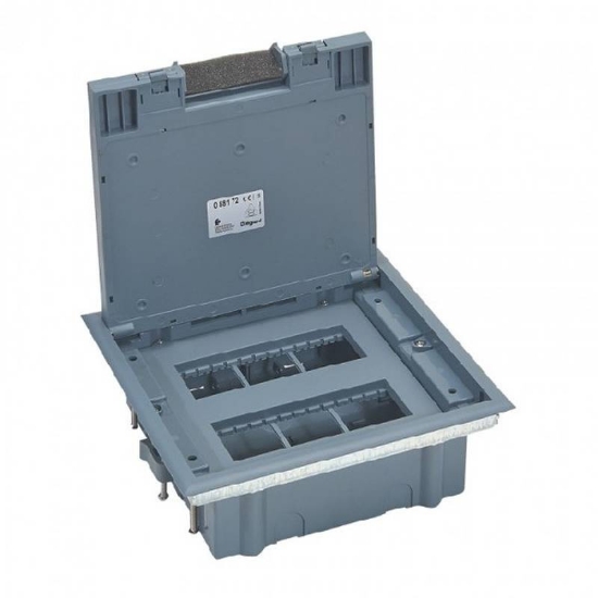Imagine Doza pardoseală cu capac 12M suport aparataj orizontal