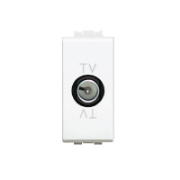 Imagine PRIZA TV COAXIALA DIRECTA 1M MASCA ALB/TECH/NEGRU LN4202D LIVING LIGHT LN4202D