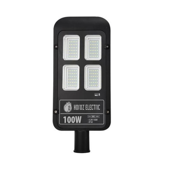 Imagine Corp de iluminat stradal solar 50W 6400K Horoz Laguna-50