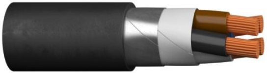 Imagine Cablu de cupru armat CYABY-F 3x10 mm²