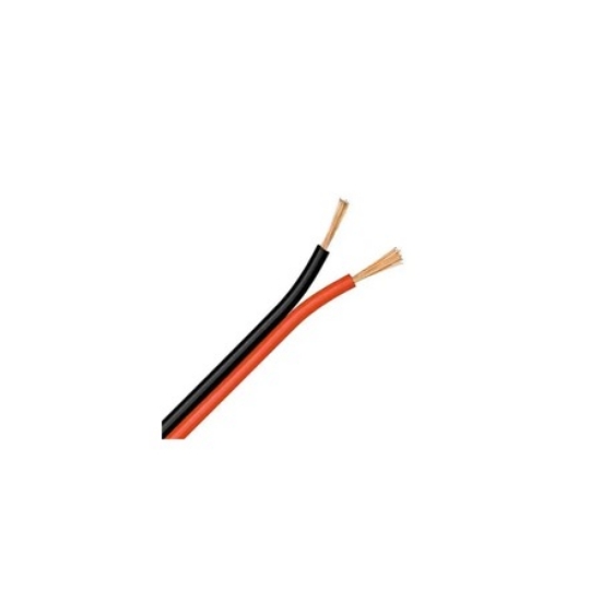 Imagine Cablu pentru boxe roșu/negru 2x1,5mm²