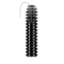 Imagine Tub flexibil PVC Gewiss DX15125R Ø25 mm negru cu fir de tragere, rola 75 m