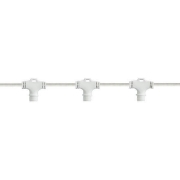 Imagine Cablu pentru perdea luminoasă, 10 conectori verticali, cablu din cauciuc alb, 1,1m, IP65 600-09772
