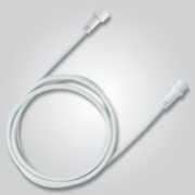 Imagine Cablu din cauciuc alb 3m, conector, IP65