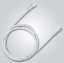 Imagine Cablu din cauciuc alb 3m, conector, IP65