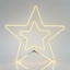 Imagine Stea dublă LED neon 3 m, conexiune dublă, lumină alb caldă, 56x58 cm, IP44 600-23032