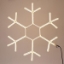 Imagine Fulg de nea LED  neon 5 m, conexiune dublă, lumină alb caldă, 59x50 cm, IP44