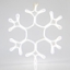 Imagine Fulg de nea,  LED  neon 3 m, conexiune dublă, lumină albă, 38x35 cm, IP44