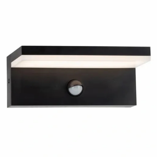 Imagine Aplica LED PARIS cu senzor de mișcare, 10W, 900lm, 4000K, IP54, antracit