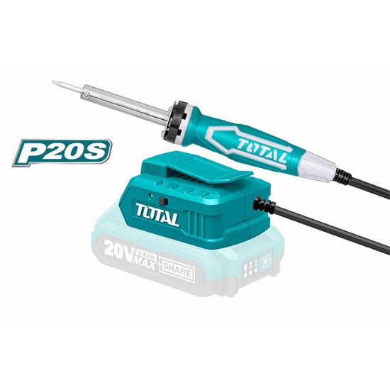 Imagine Letcon portabil cu acumulator, 40W, 20V, Total Tools P20S