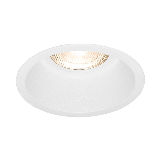 Imagine Carcasă albă rotundă pentru GU10 Tetra-CF
