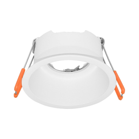 Imagine Carcasă albă rotundă pentru GU10 Tetra-CF