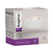 Imagine Carcasă albă rotundă pentru GU10 Tetra-CF