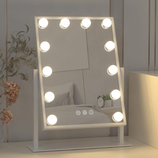 Imagine Oglindă LED Makeup 30x40 Dimabilă CCT cu Întrerupător Touch DY3041-12 11W