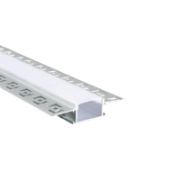 Imagine Profil aluminiu "U" încastrabil în gips-carton cu capac opac 1m