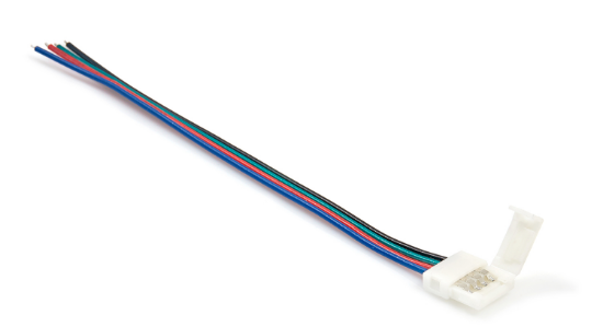 Imagine Conector cu cablu pentru bandă LED RGB 10mm 30-64