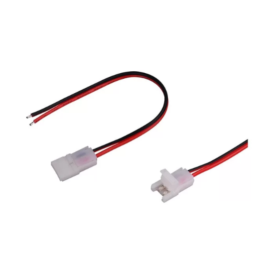 Imagine Conector cu fir simplu pentru bandă LED 8mm 2656