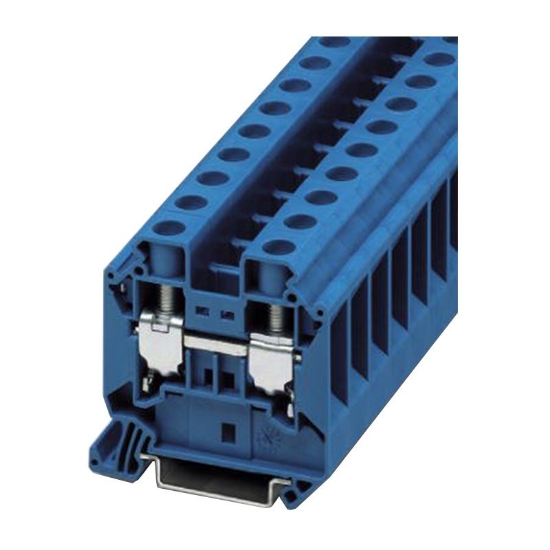 Imagine Conector șină DIN Phoenix Contact albastru 16mm², 76A