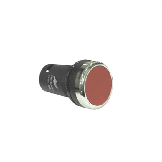 Imagine Buton panou 22mm roșu STOP