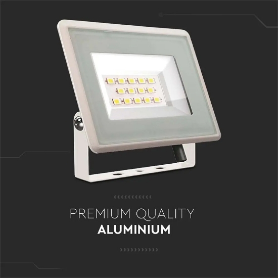 Imagine Reflector LED SMD 10W 4000K IP65 Alb, cip Samsung SKU-428